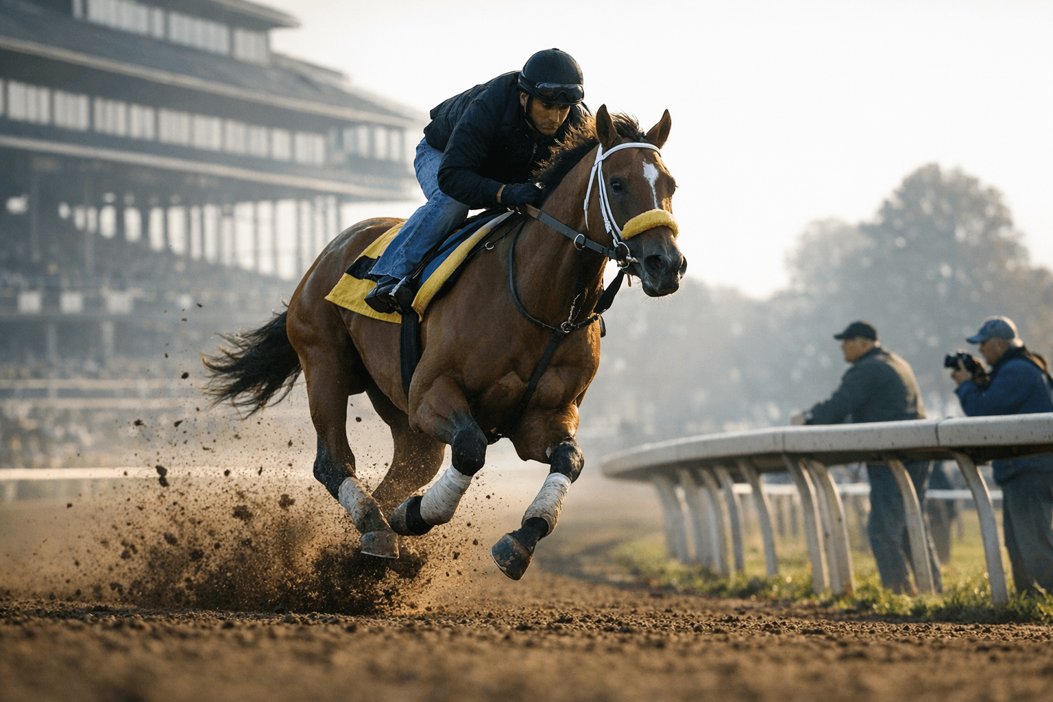 Golden Tempo Delivers Final Major Derby Work at Keeneland