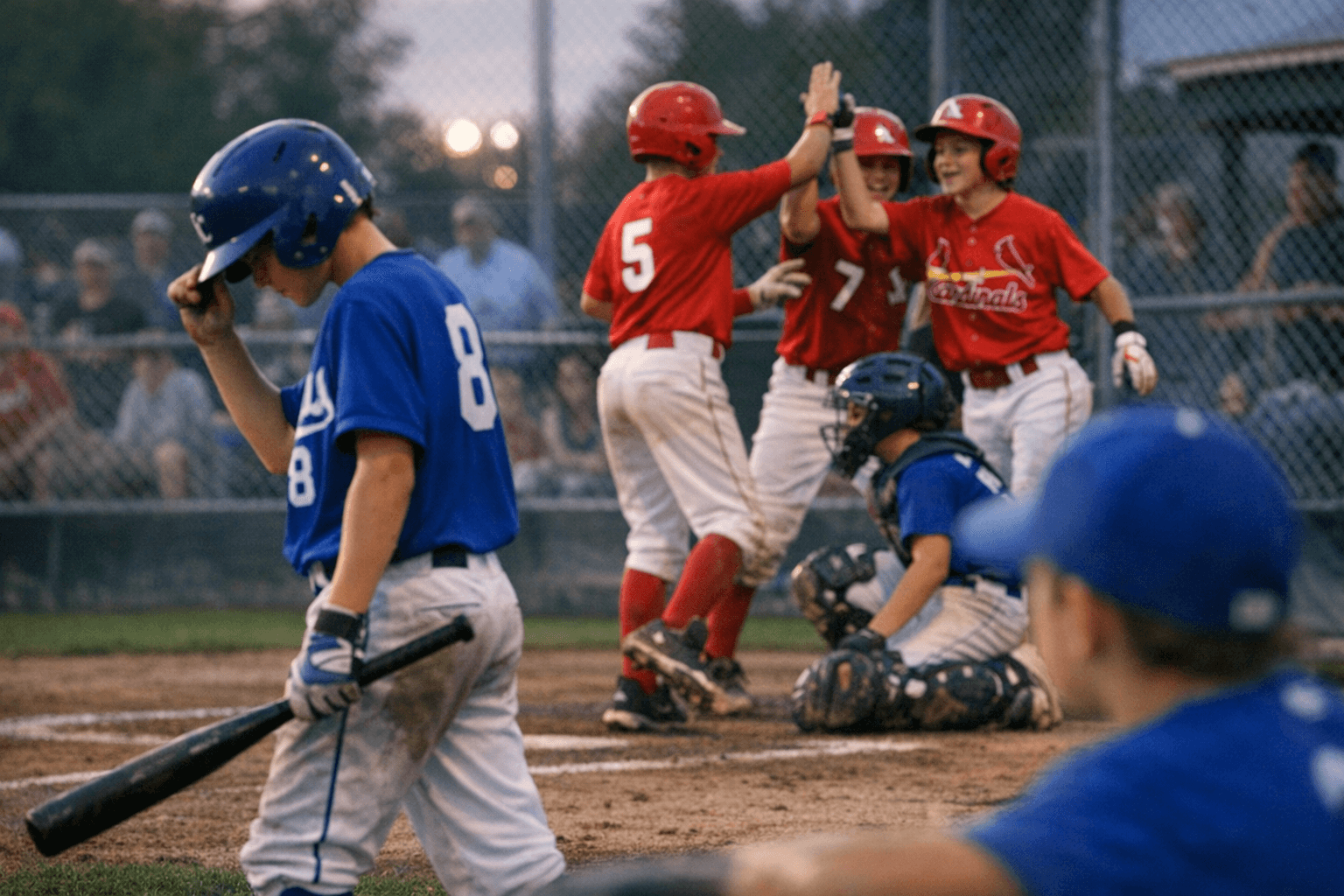 Royals U12 fall 6-3 to Cardinals in busy weekend opener