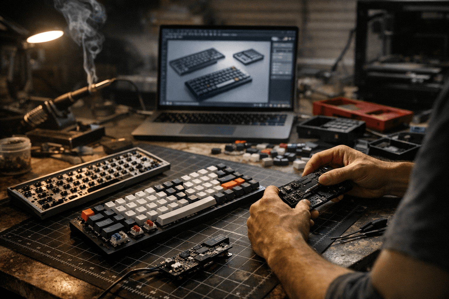 Framework develops mechanical keyboard, opens design files for custom builds