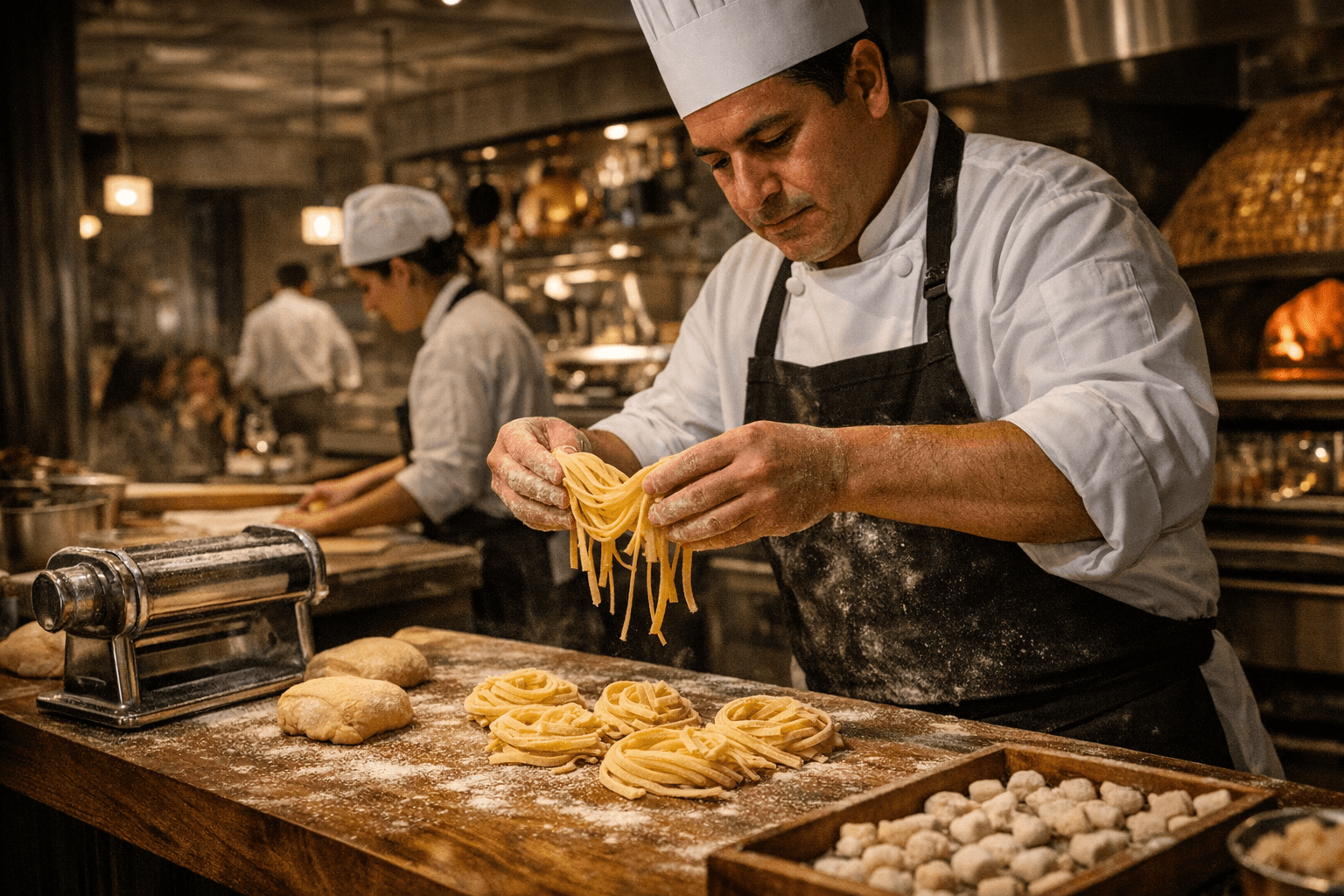 Mexico City JW Marriott debuts dining promenade with handmade pasta stop