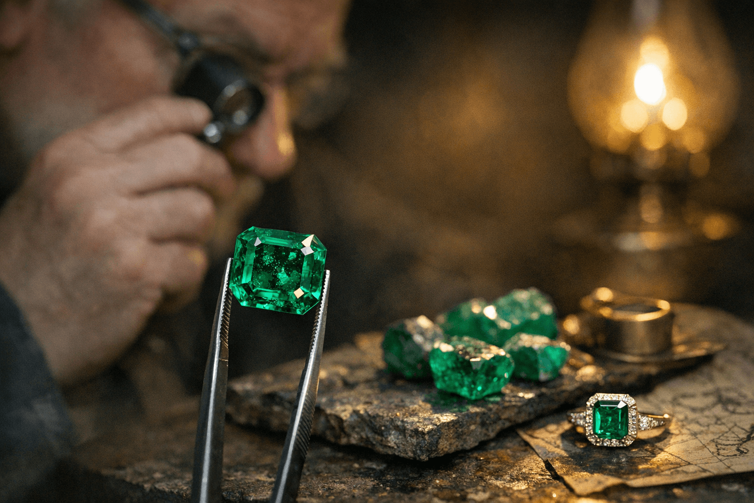Emerald, May’s birthstone, shines with history, symbolism, and rich green color