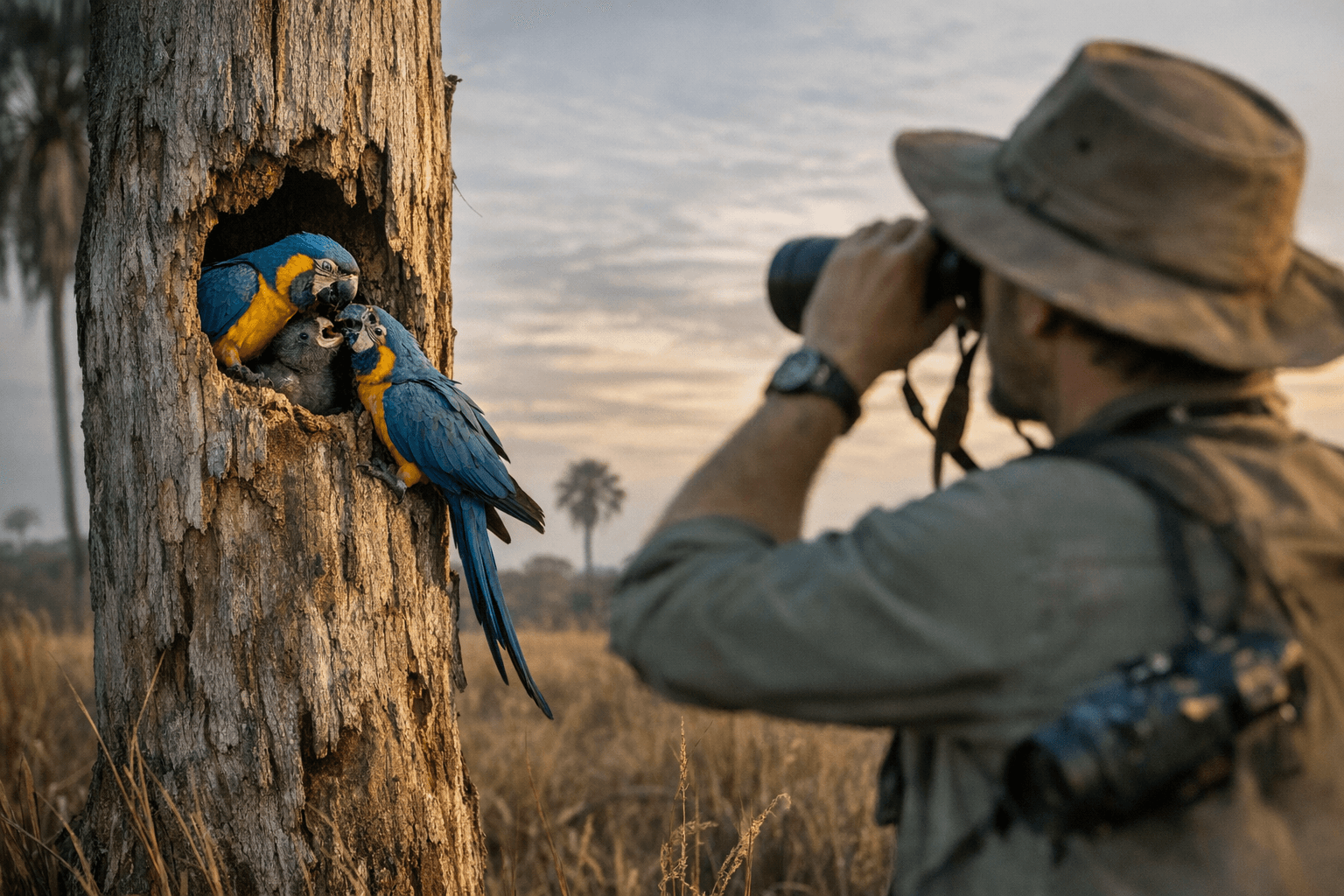 Earth Day webinar spotlights Bolivia’s rare Blue-throated Macaw crisis