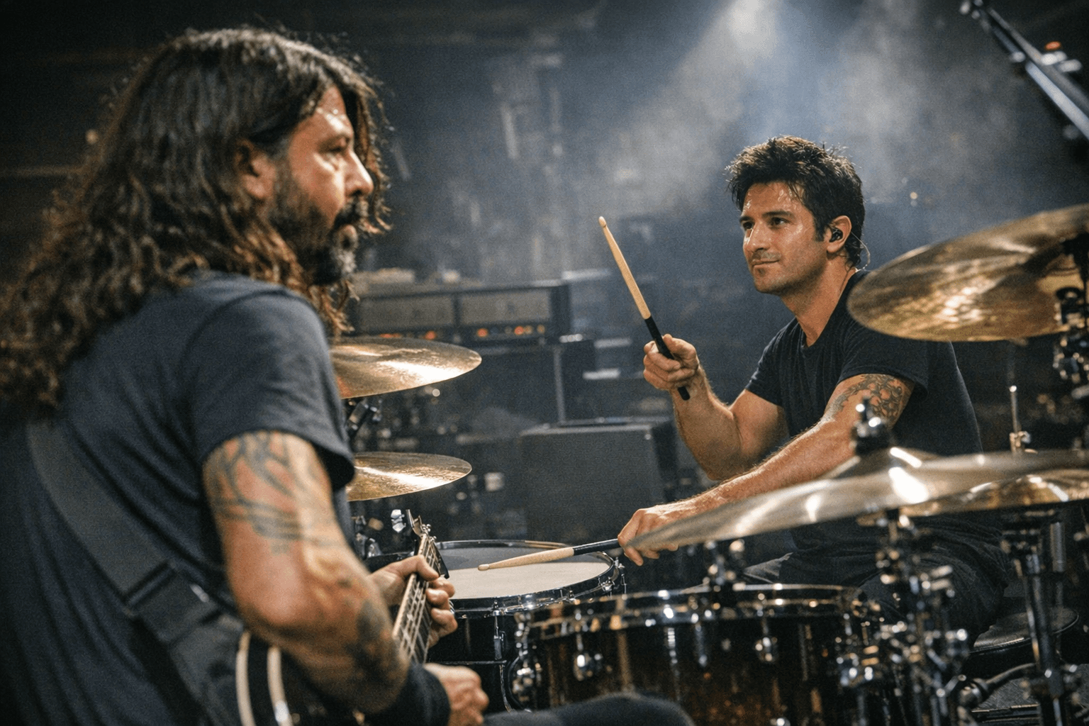 Dave Grohl explains Foo Fighters’ drummer swap, praises Ilan Rubin’s feel
