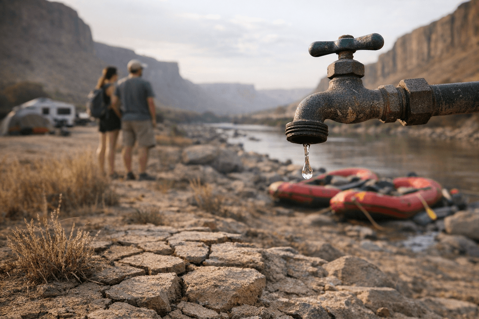 Moab Water Crisis Looms as Dry Year Threatens Summer Season