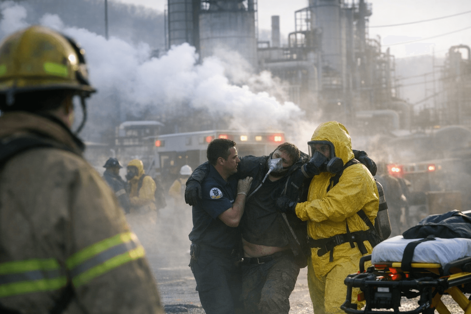 Hydrogen sulfide release at West Virginia plant kills two, injures 21