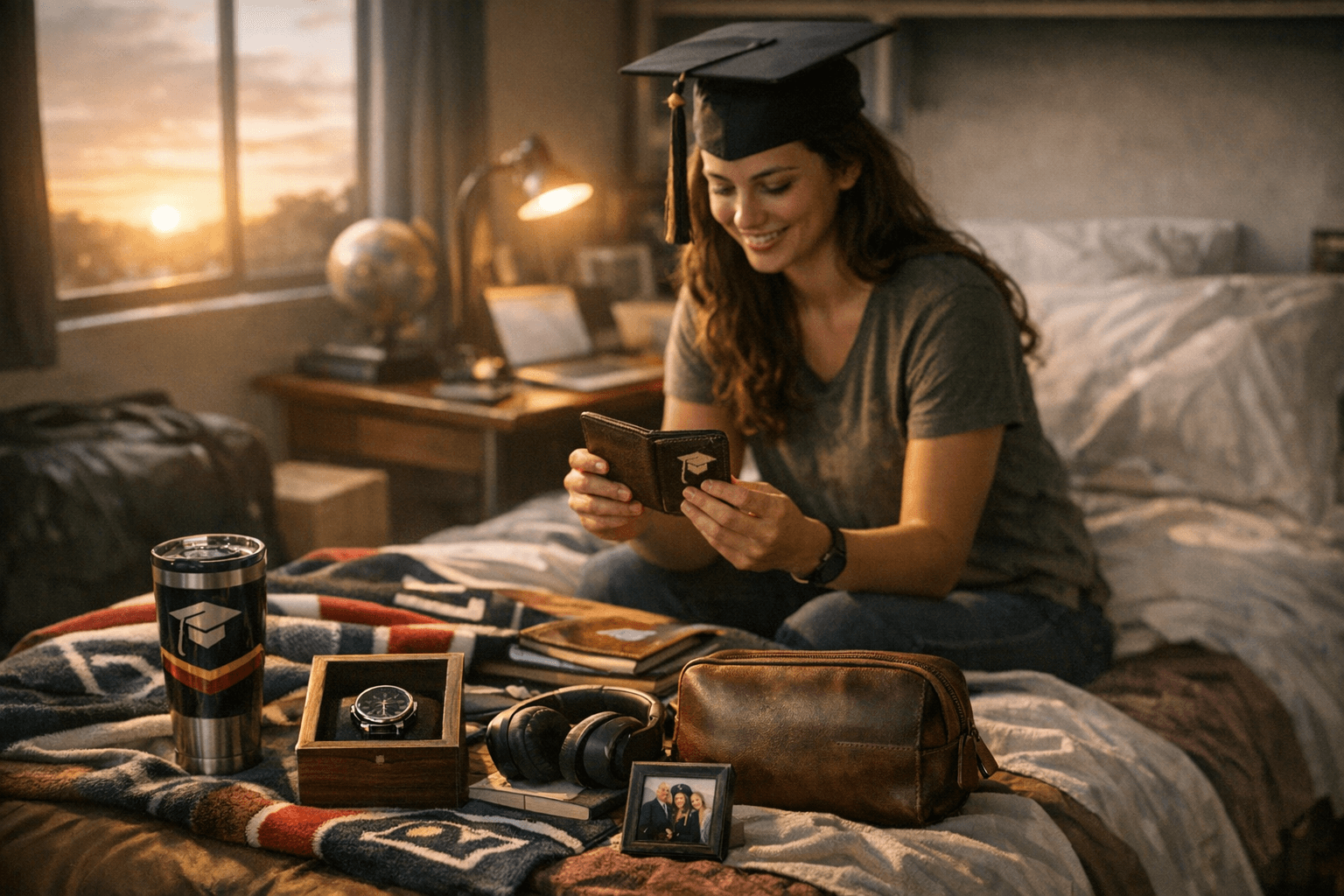 Personalized graduation gifts blend school pride, keepsakes, and practicality