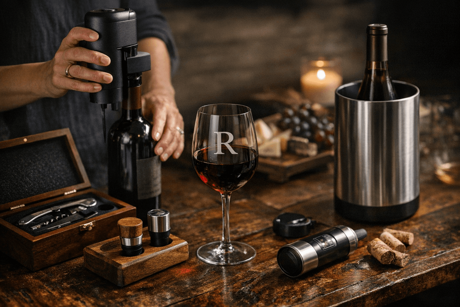 HGTV’s wine lover gifts swap bottles for thoughtful accessories, glassware, and more