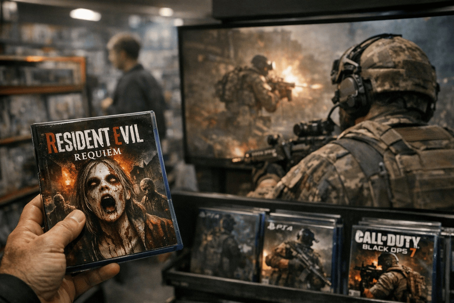 Black Ops 7 lands fifth as Resident Evil Requiem tops U.S. sales through Q1 2026