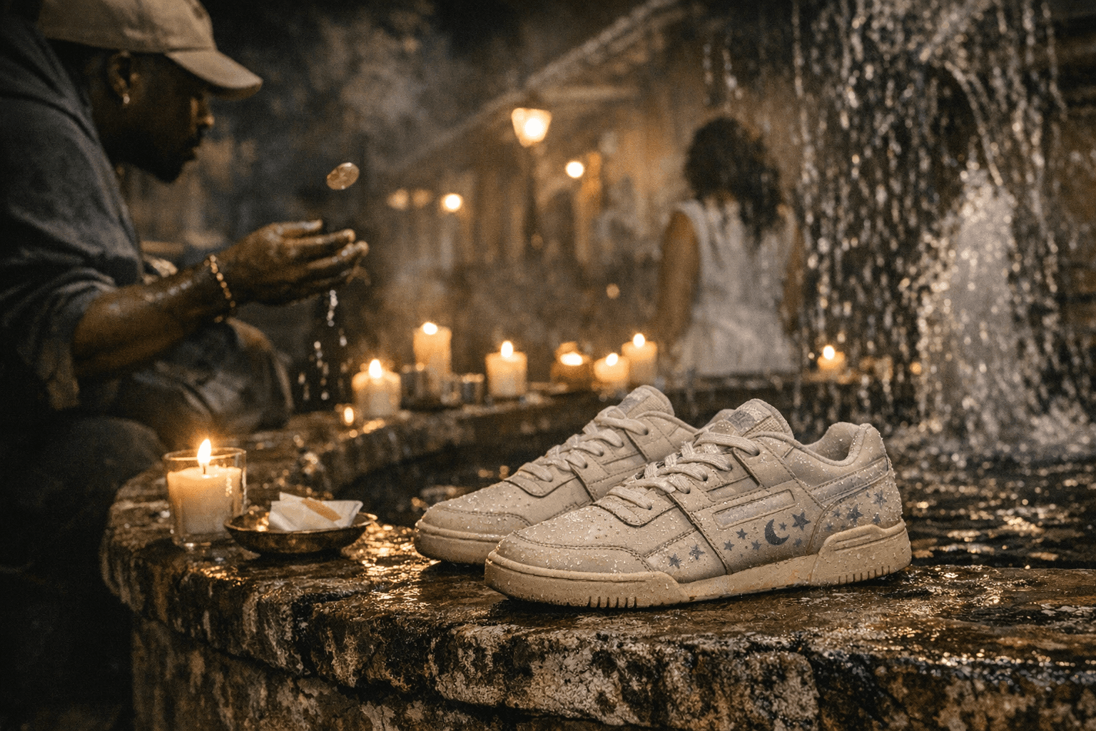 Sneaker Politics Reimagines Reebok Workout Plus as Wishing Ritual