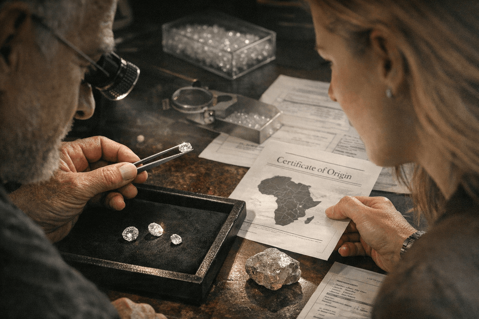 Diamond Buyers Demand Proof on Sourcing as Lab-Grown Stones Surge