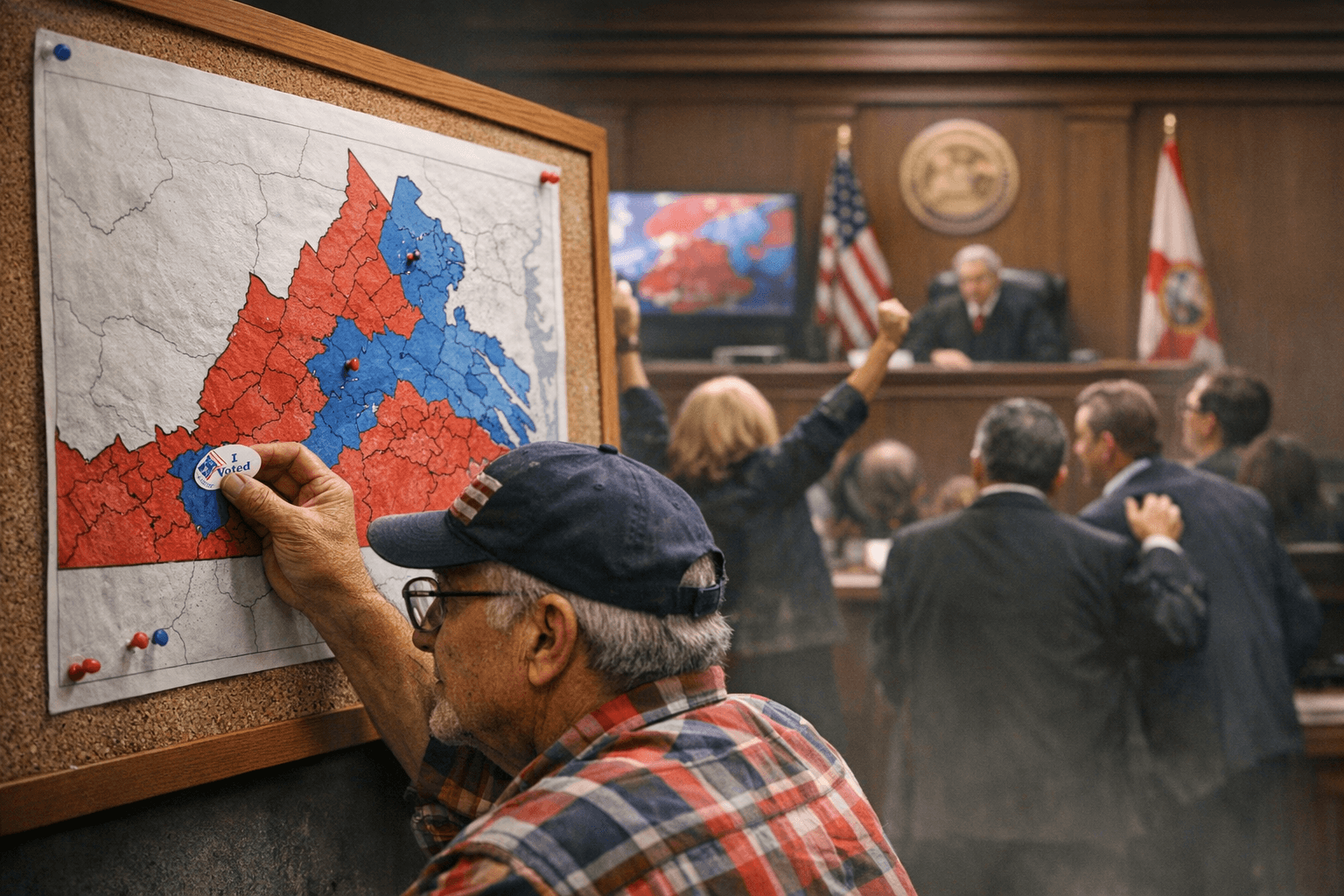 Virginia voters approve redistricting map, setting stage for Florida court battle