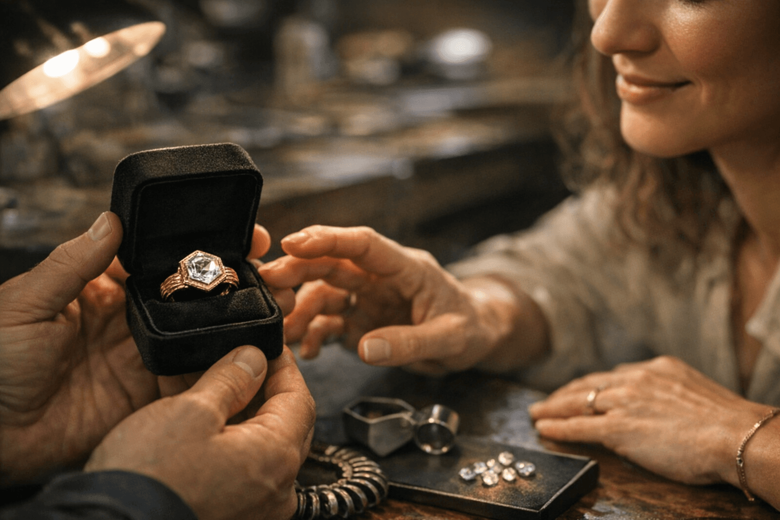 Calms Jewelry unveils bespoke Ripple ring, meeting demand for custom engagement designs