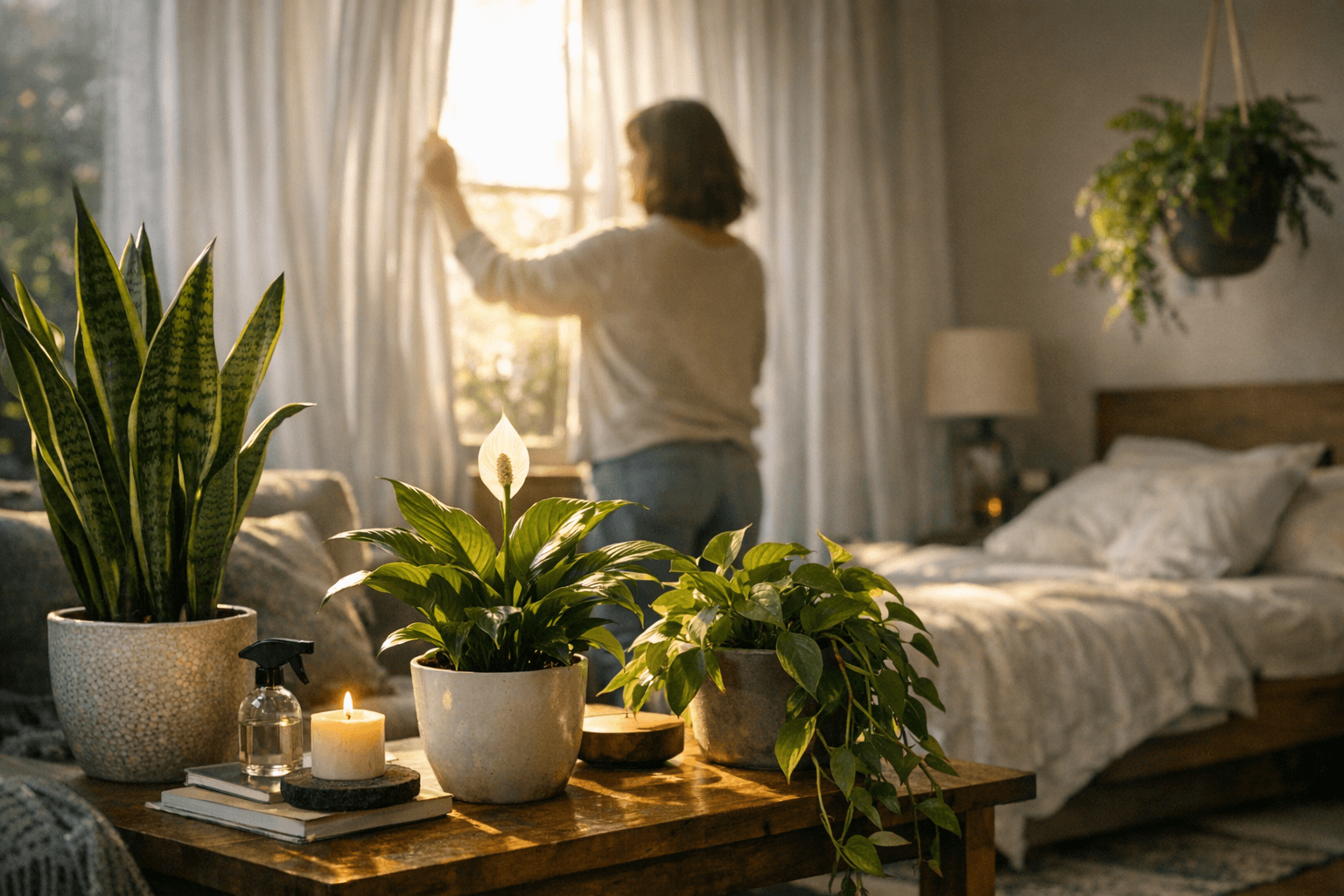 10 צמחים מטהרי אוויר לבית: מה באמת עובד בסלון ובחדר השינה