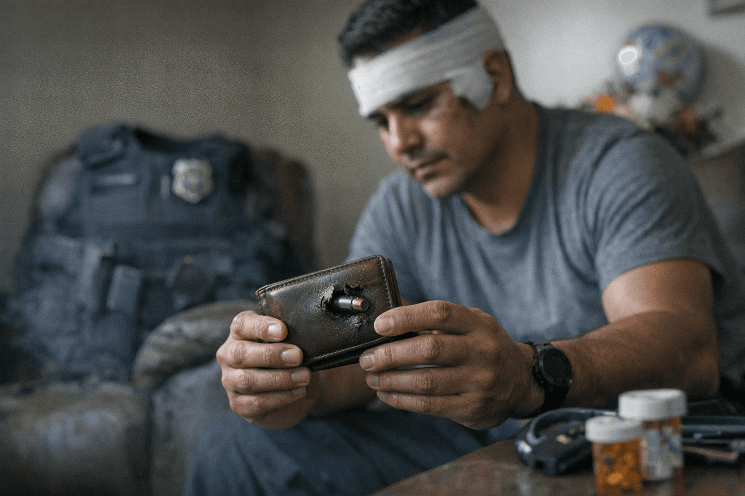 Del Rio officer shot, wallet stops bullet, recovering after attack