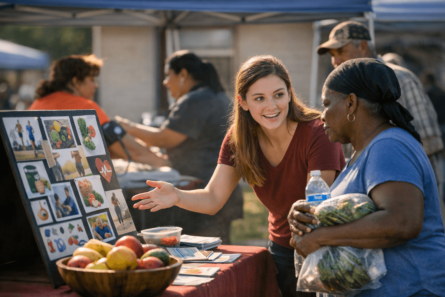 Elon student unveils Alamance County health campaign for healthier living