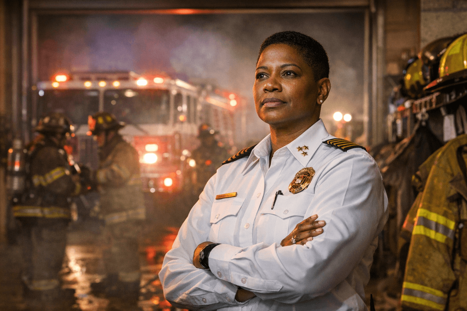 Tiffany Green makes history as Prince George's County's first Black female fire chief