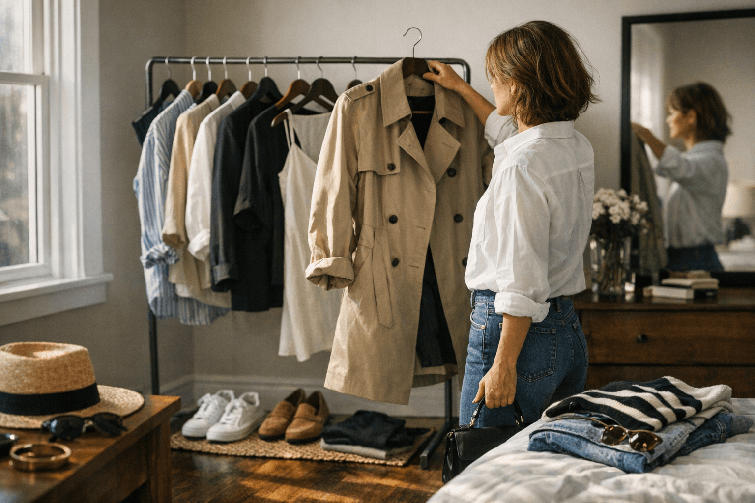 Five Spring Wardrobe Heroes for an Easy Capsule Closet