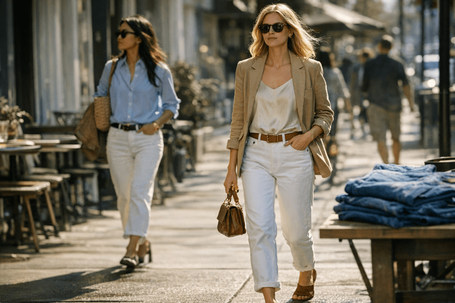 Why White Jeans Are Replacing Indigo Denim This Spring