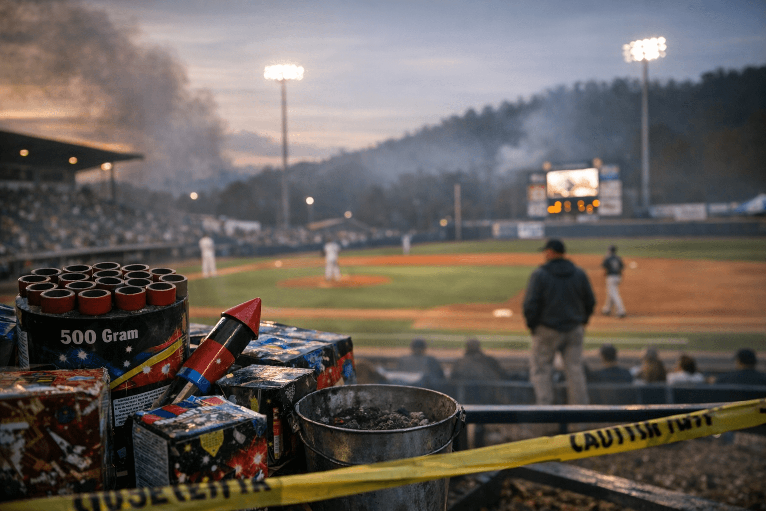 Asheville Tourists cancel April 24 fireworks amid statewide burn ban