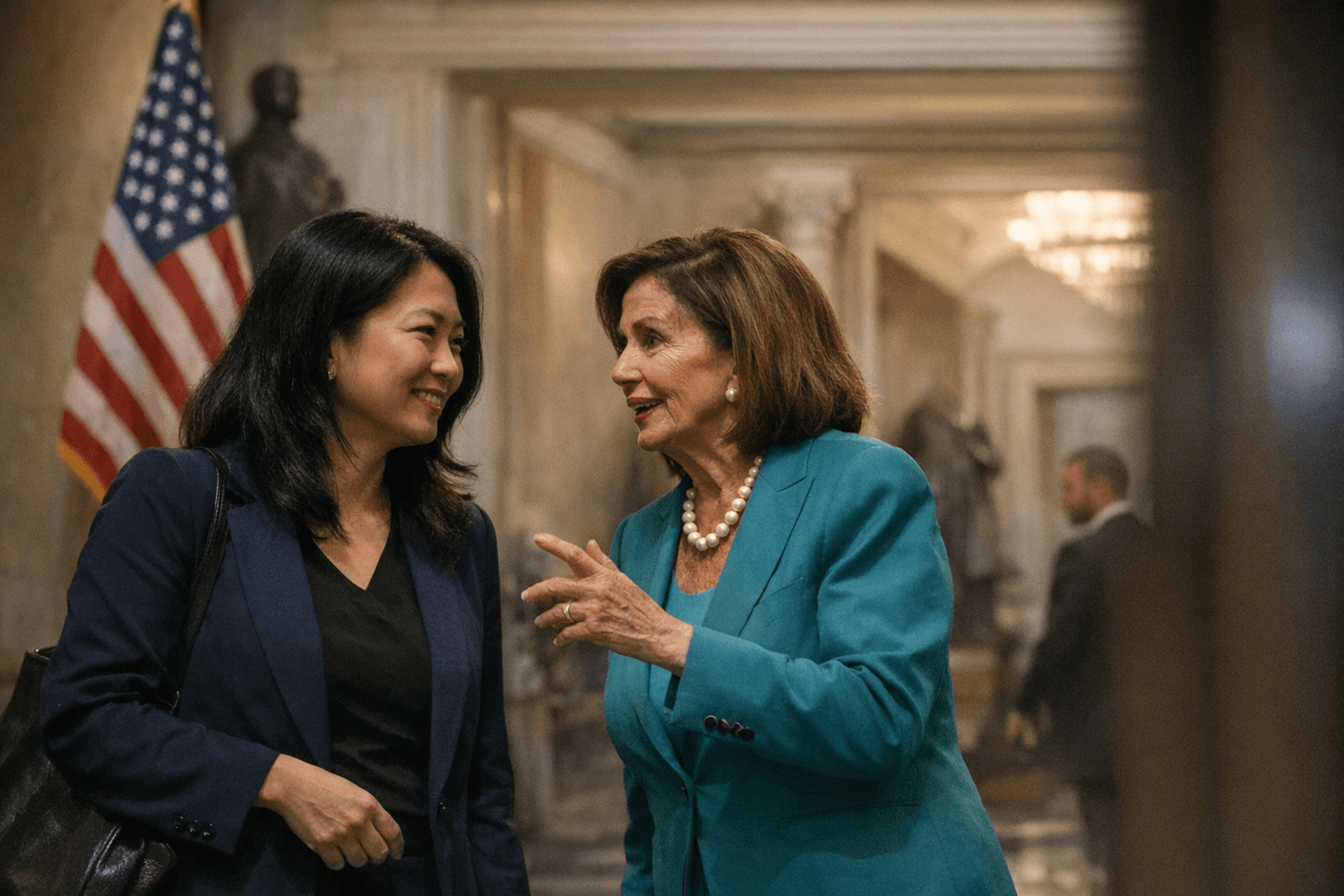 Connie Chan meets Pelosi in DC, stokes House seat speculation