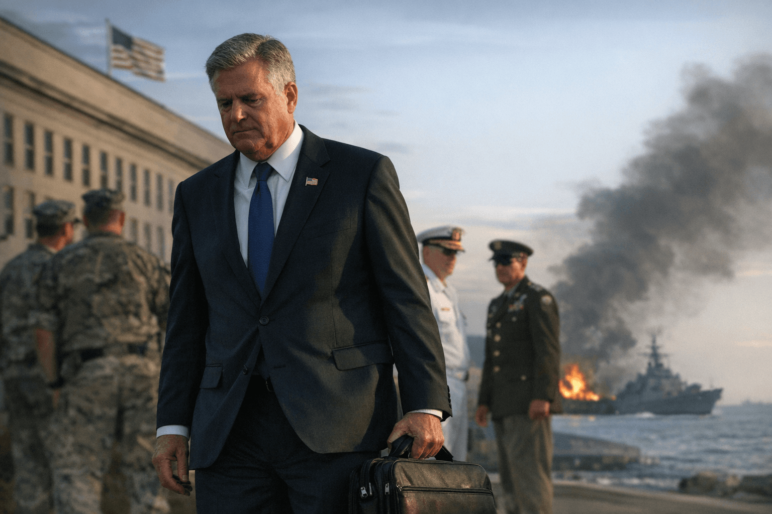 Navy Secretary John Phelan exits as U.S., Iran clash in Hormuz