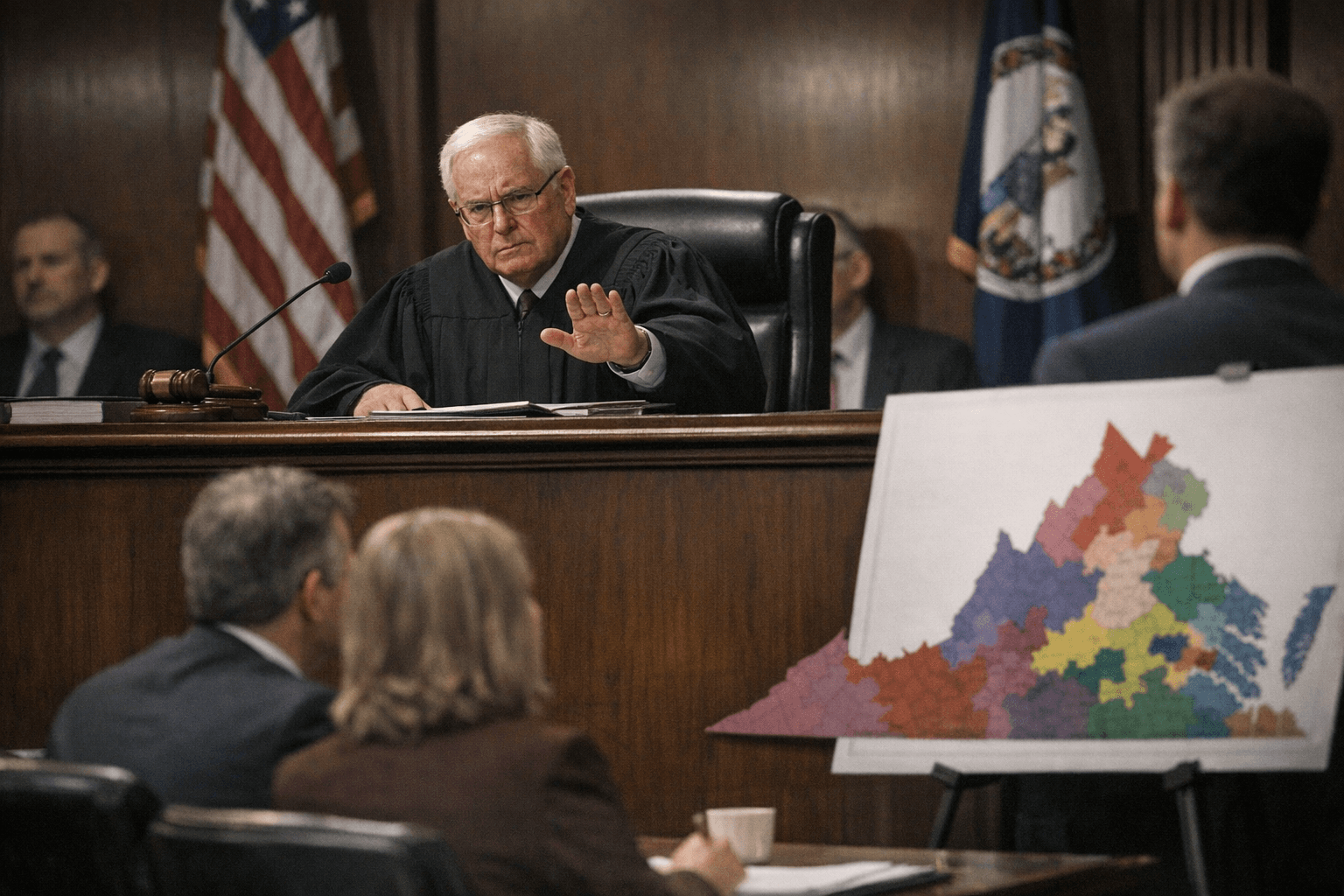 Judge Blocks Virginia Redistricting Plan After Narrow Referendum Passes