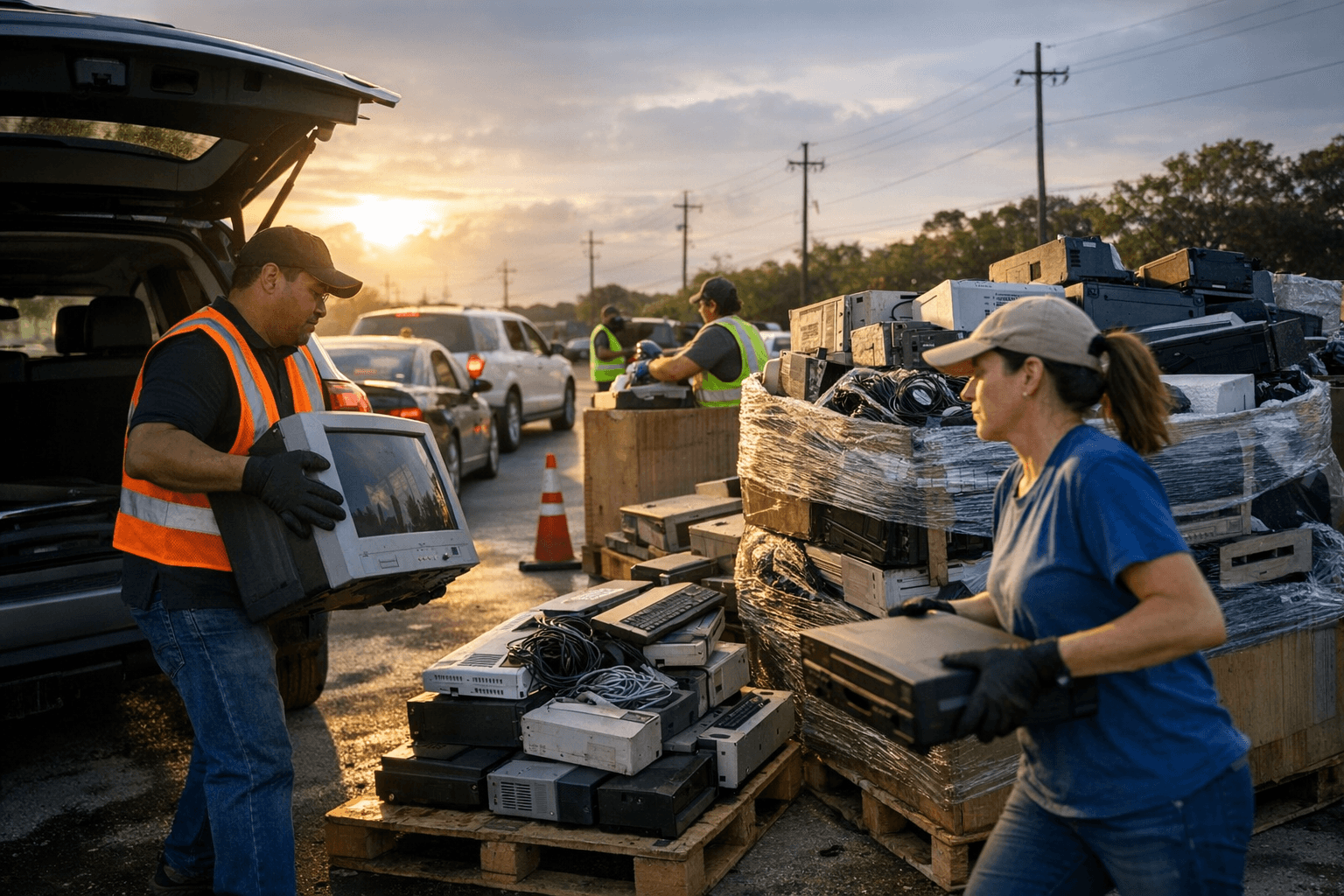 ABC13 Earth Day e-cycle drive returns to northwest Houston Friday