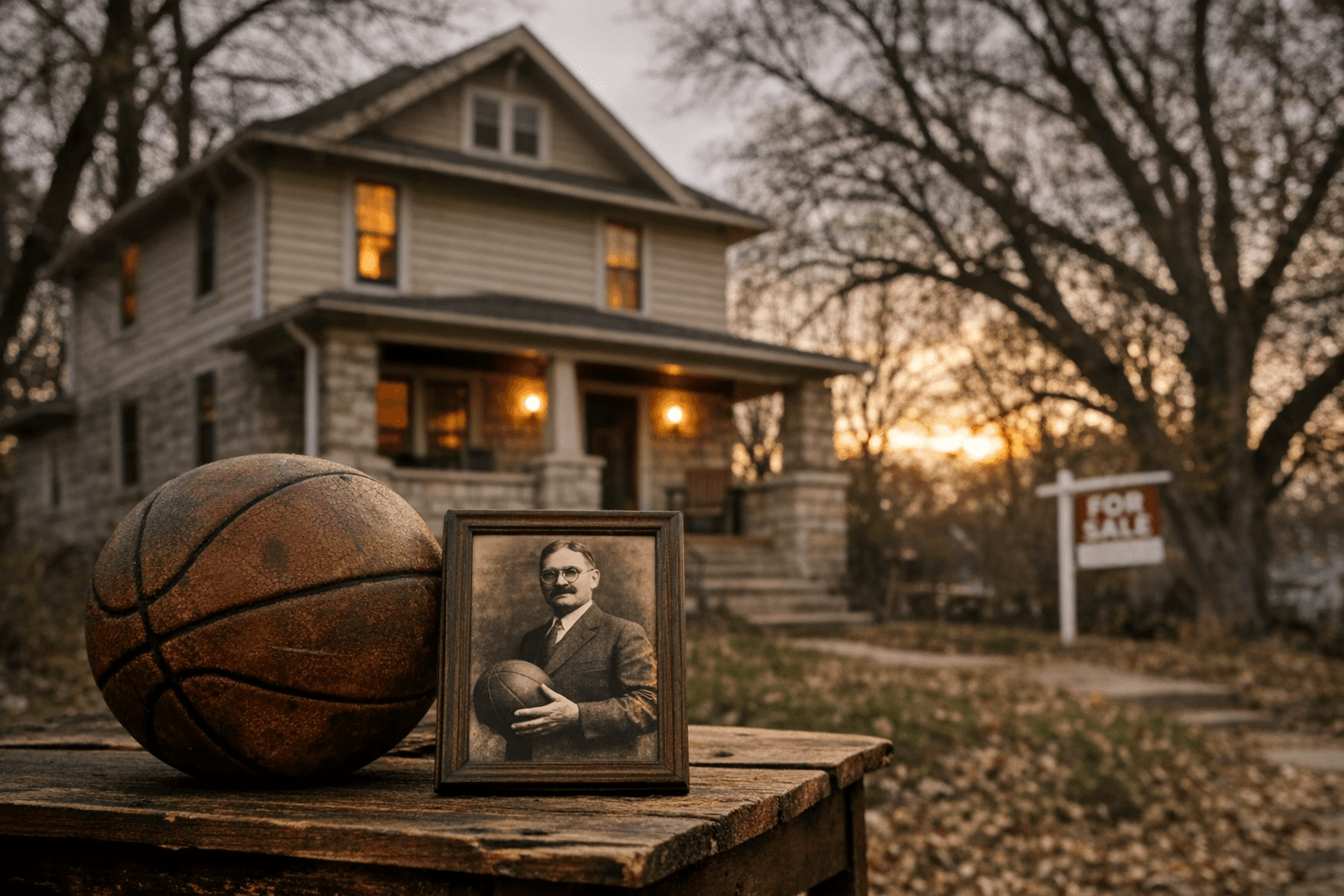 Basketball inventor James Naismith’s Lawrence home goes on market again