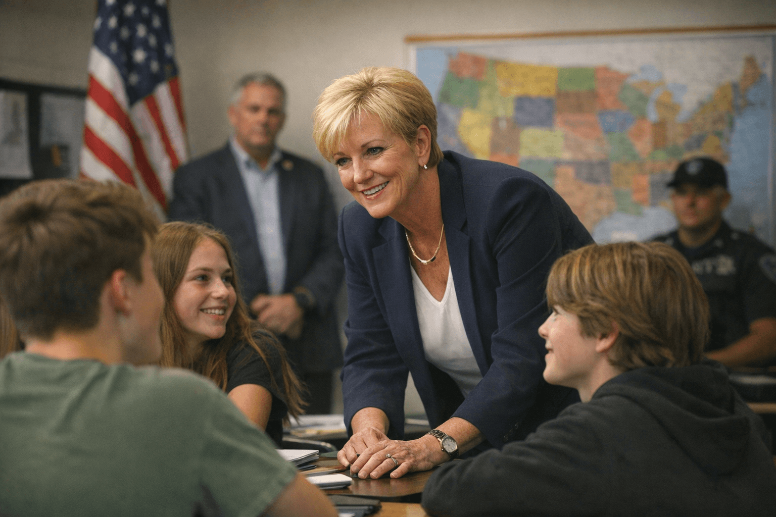 U.S. Education Secretary McMahon visits Coeur d'Alene schools on Idaho tour