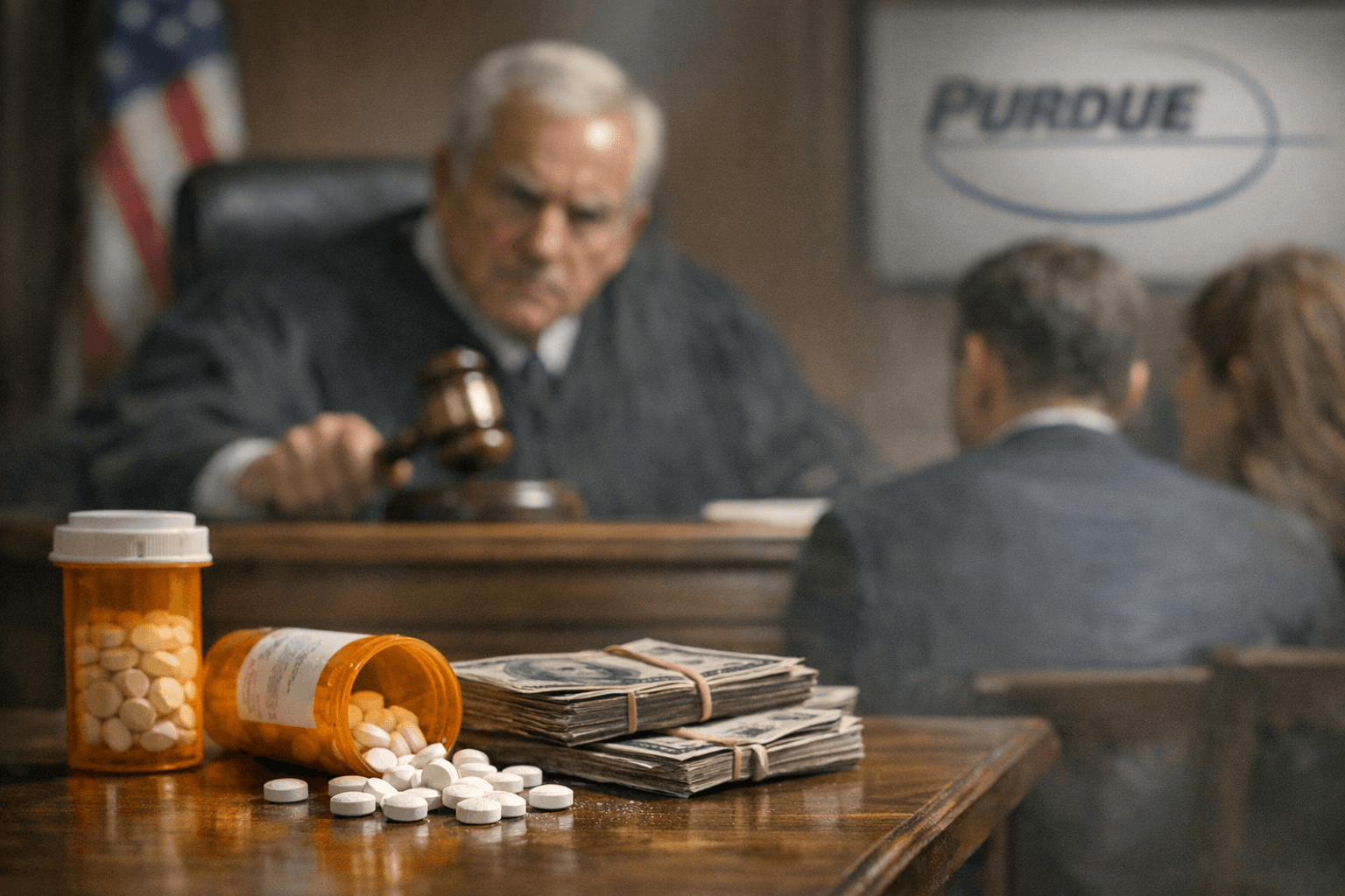 Judge to Sentence Purdue Pharma to Forfeit $225 Million in Opioid Case