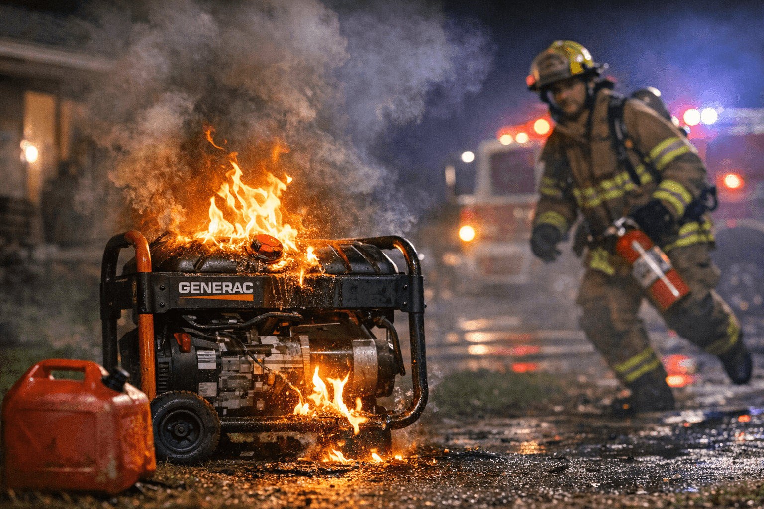 Home Depot warns of Generac generator recall over fire, burn hazards