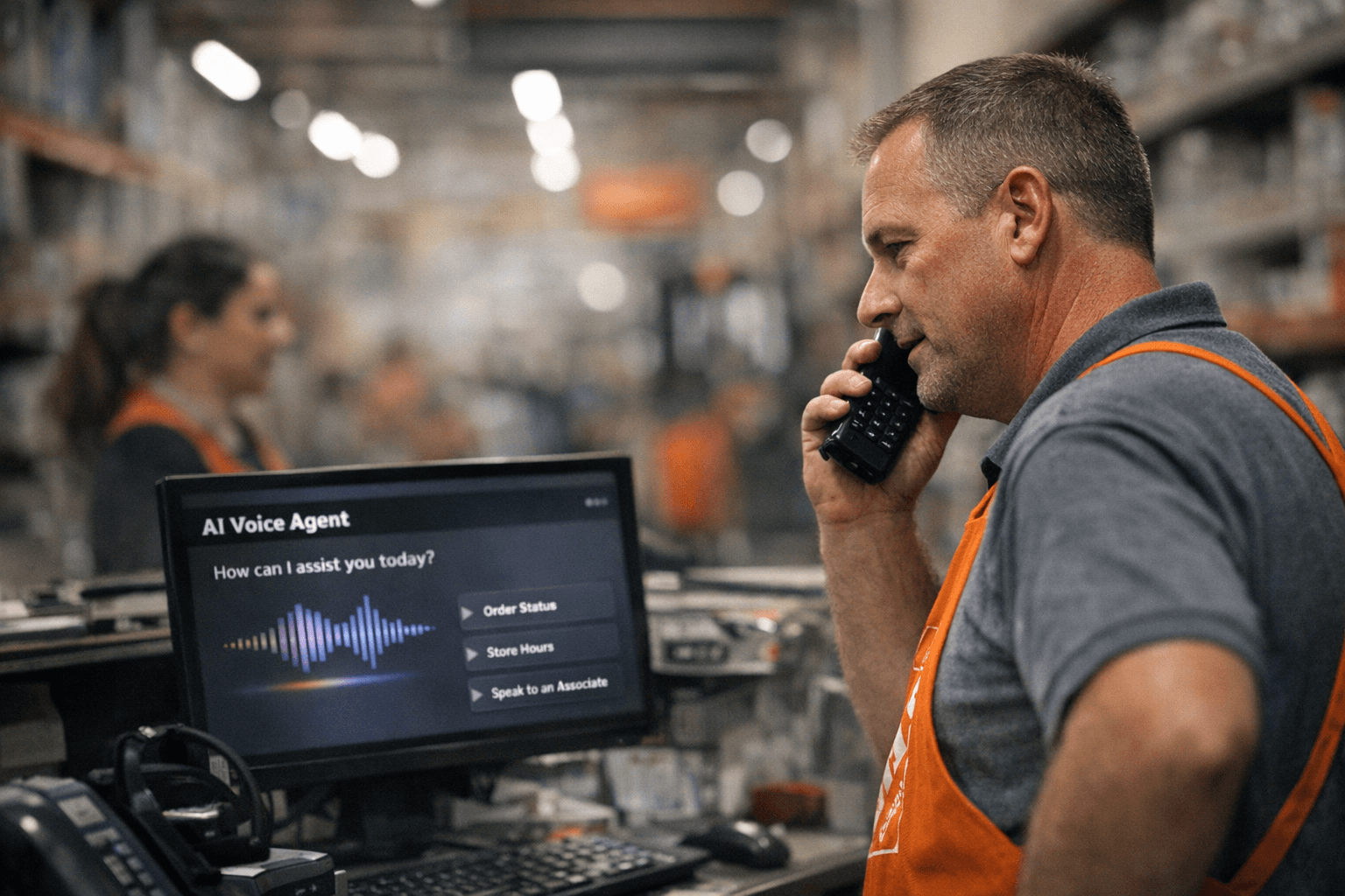 Home Depot replaces store phone menus with AI voice agents