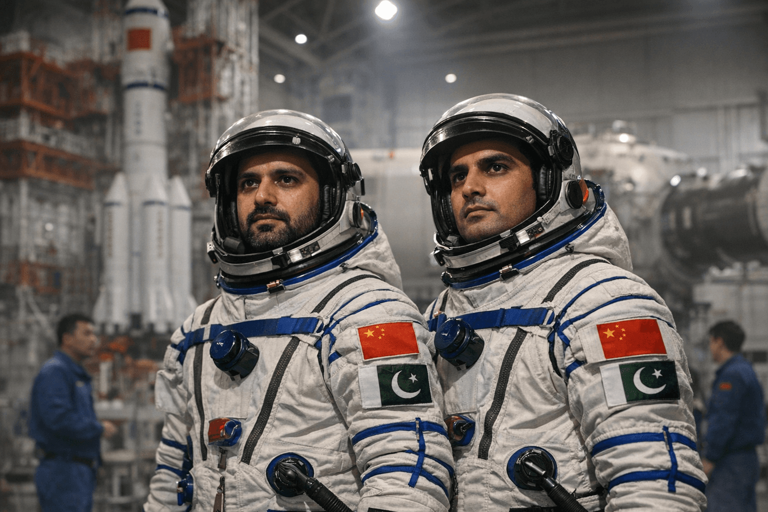 China selects two Pakistani astronauts for landmark space training