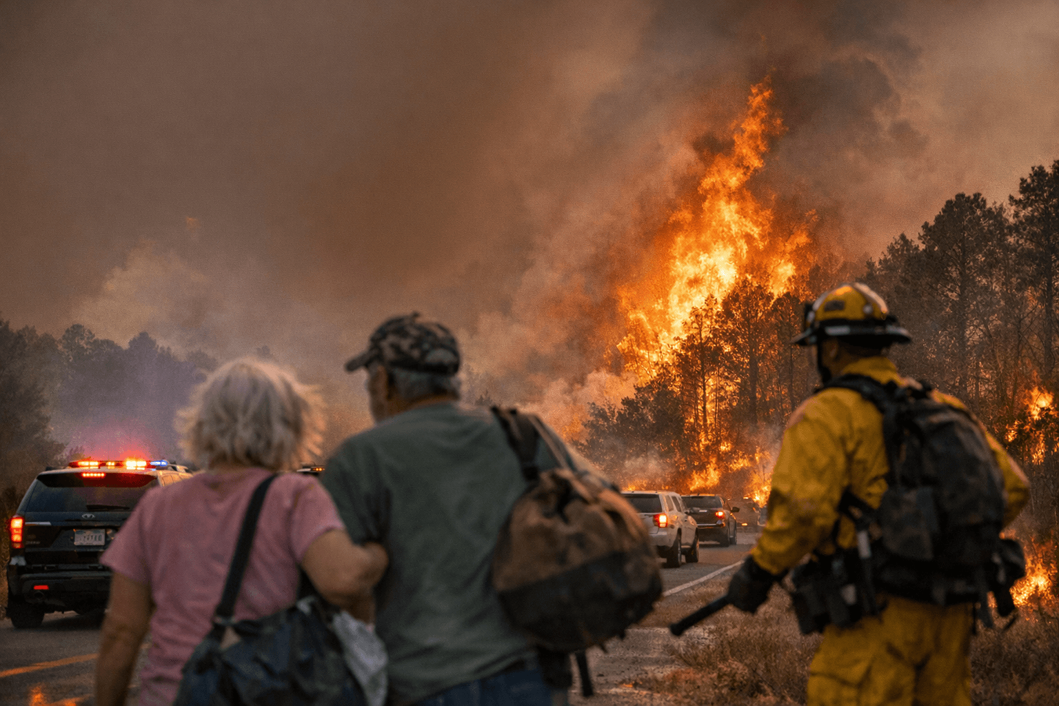 Georgia wildfires force evacuations, Kemp declares emergency as Spirit seeks bailout