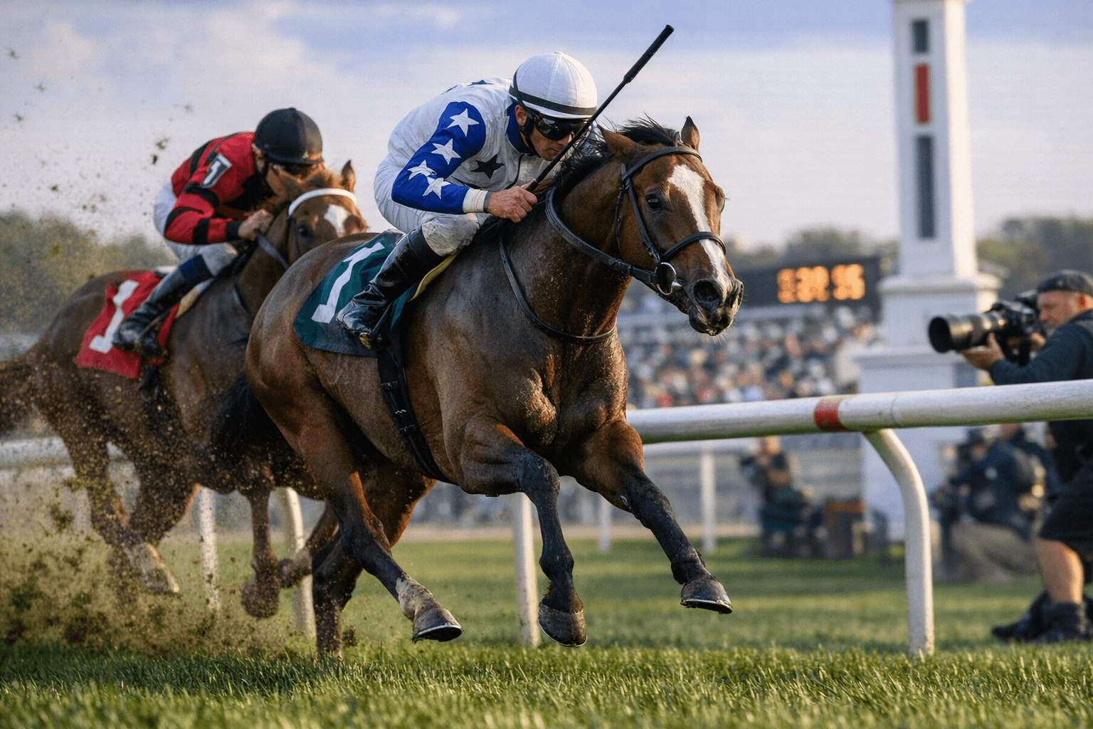 Cruise the Nile sets Laurel turf record in Henry S. Clark Stakes win