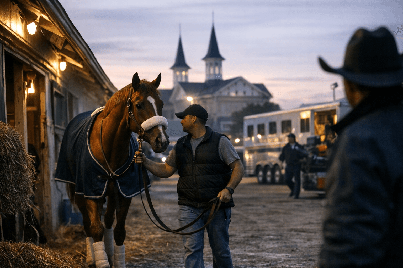 Majestic Oops heads to Kentucky barn ahead of Derby week targets