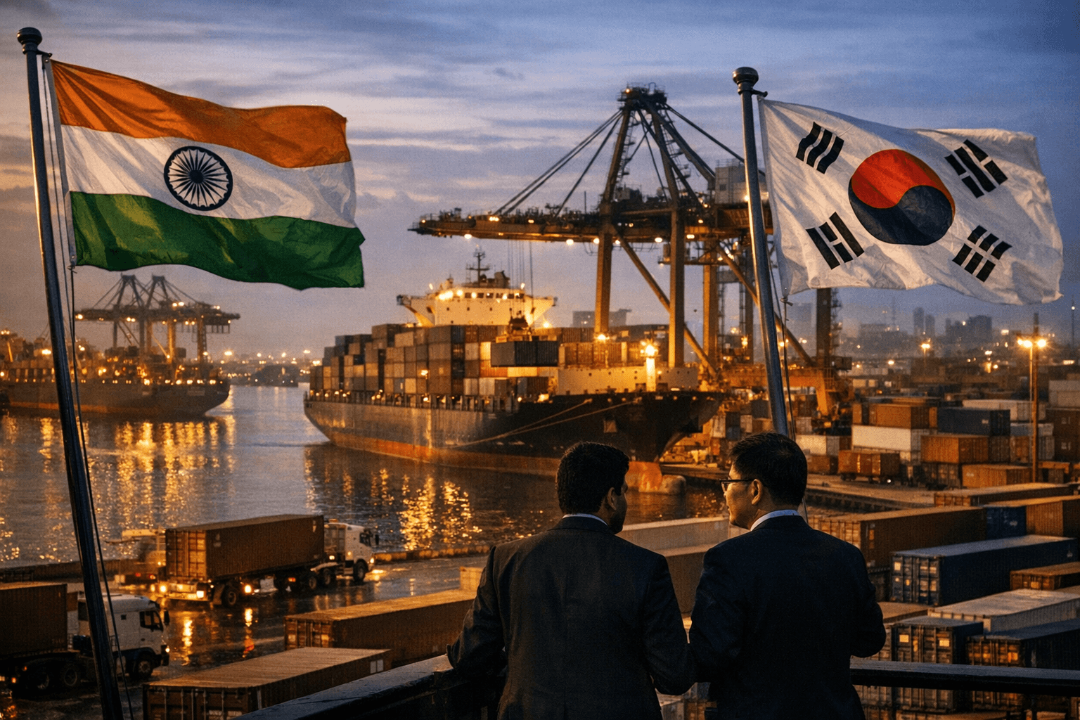 India, South Korea seek bigger trade ties as growth lags goals