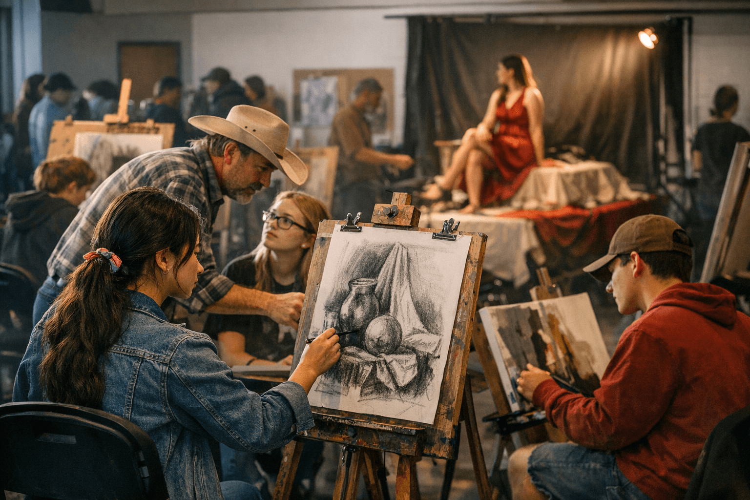 OPSU hosts Art Jubilee, draws regional high school artists to Goodwell