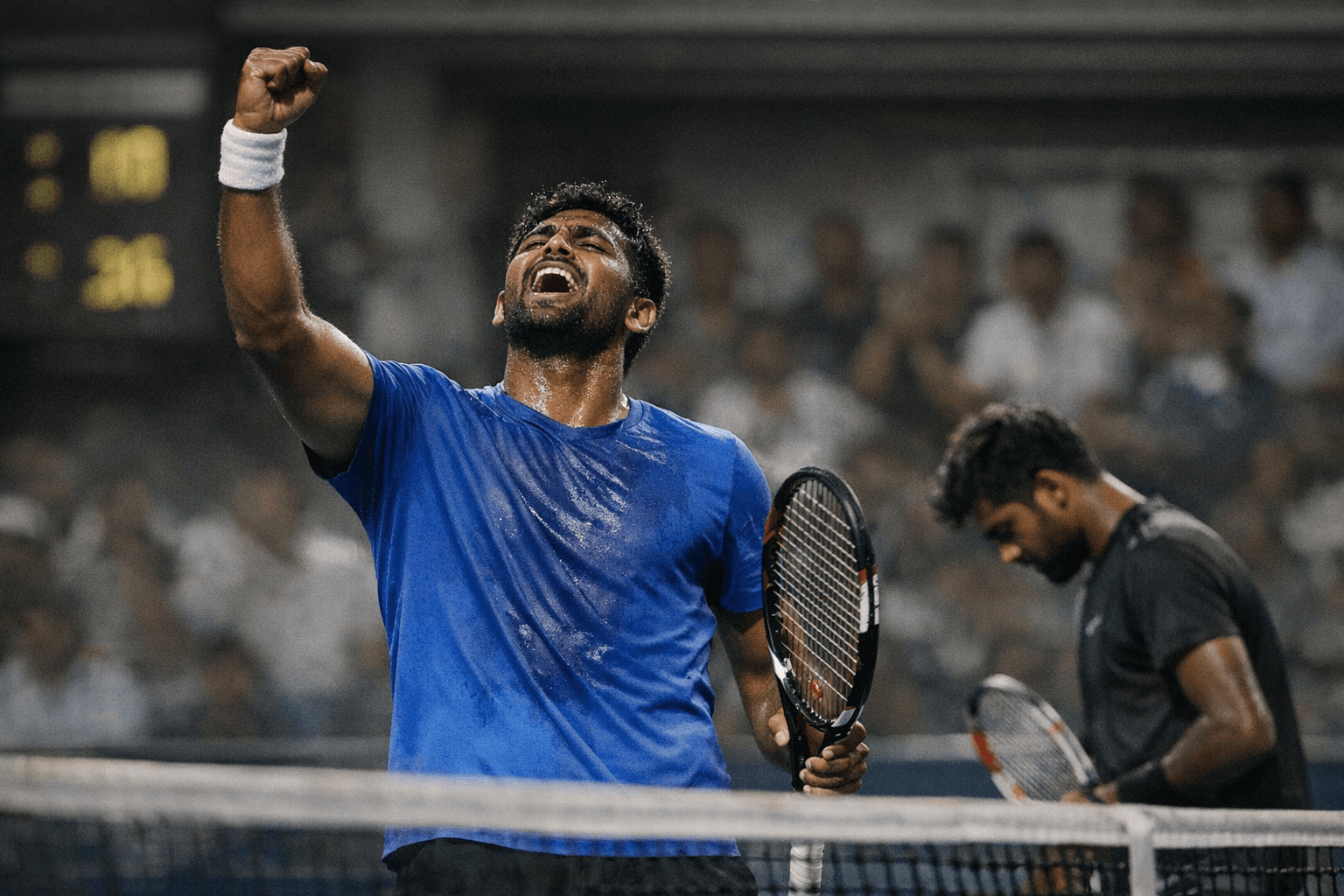 Boopathy Sakthivel dominates Mukesh to win Chennai open singles title