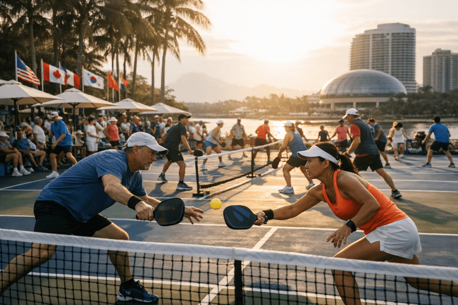 Boao Pickleball Open draws 500 players as Hainan boosts sports tourism
