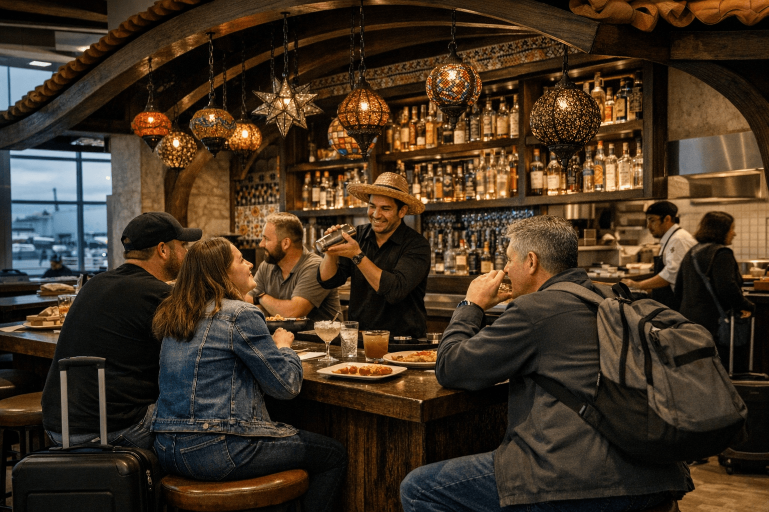 Los Amigos opens at Fresno airport’s new Concourse B