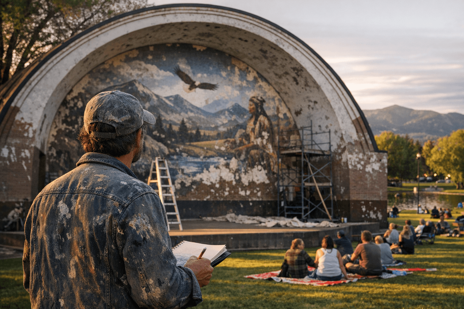 Helena seeks artists for new Memorial Park Bandshell mural