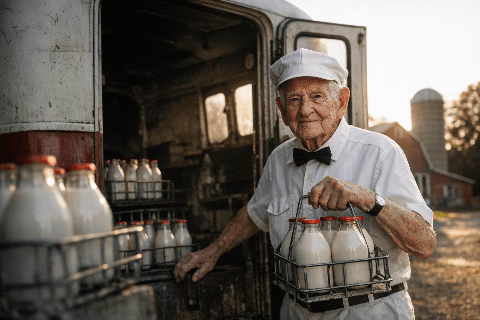 Fergus Falls milk deliverer LeRoy Quernemoen turns 100 on April 21