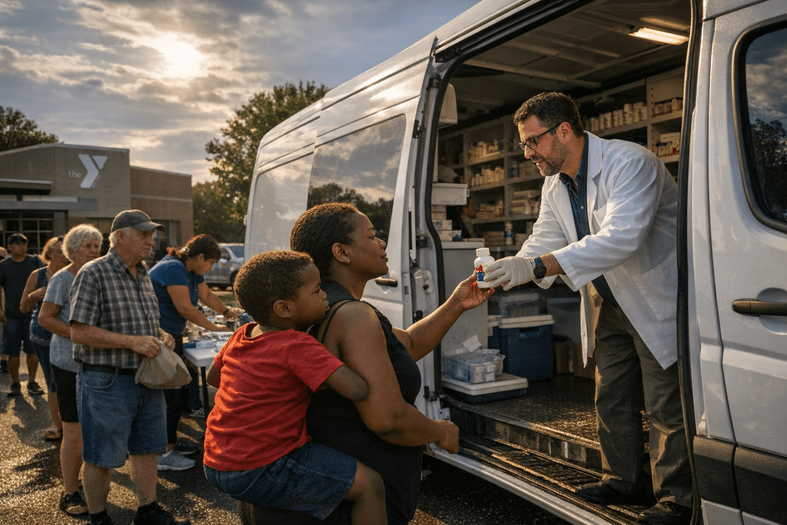 Mobile free pharmacy offers no-cost medicines in Garner Saturday
