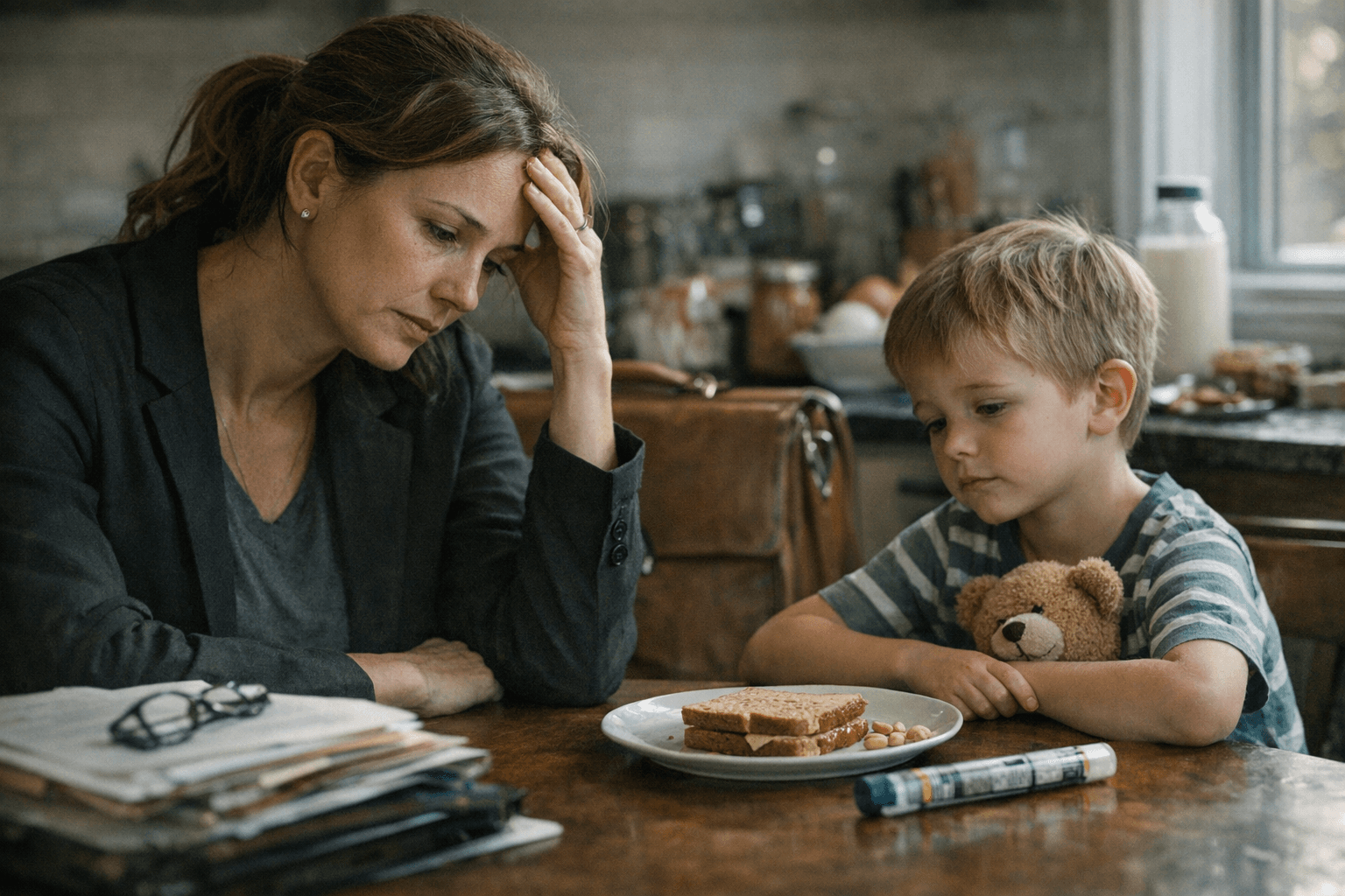 Mother Quits Law Career After Fearing Child's Food Allergies