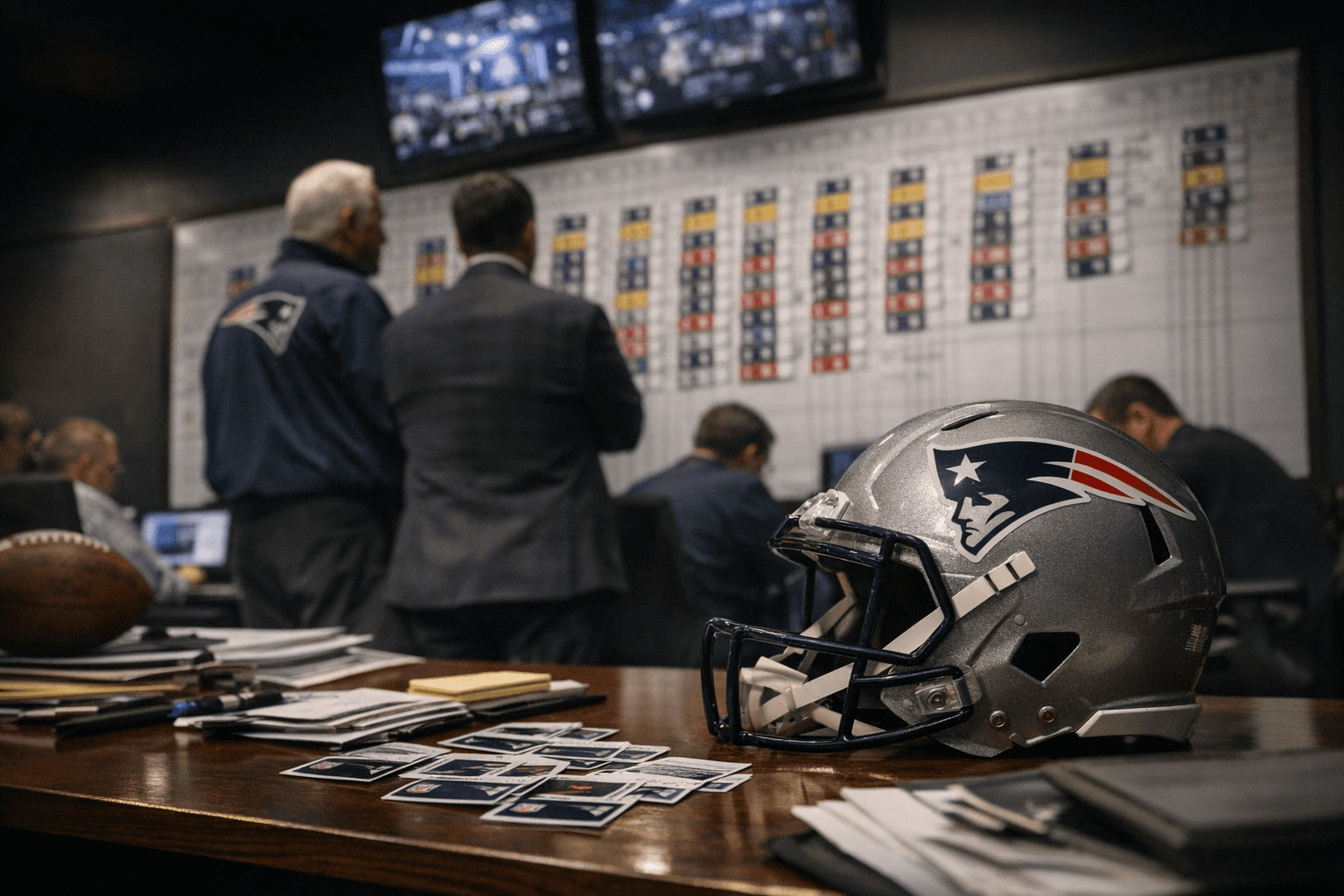 Patriots stockpile 11 draft picks, ranked middle of NFL in value