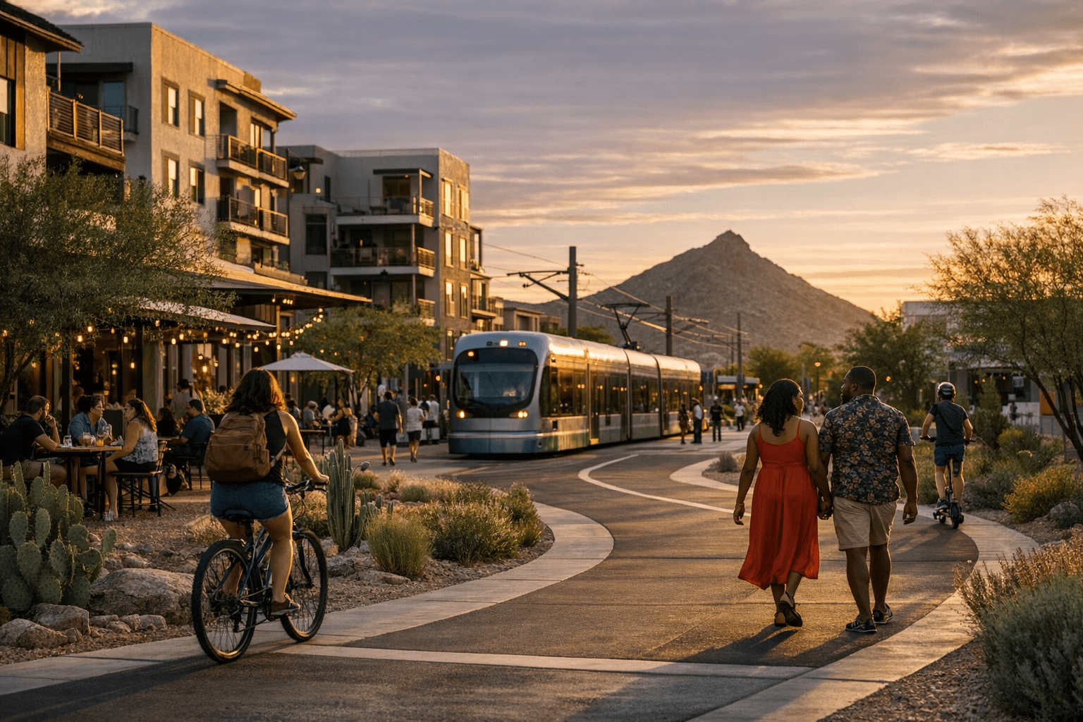 Tempe community built for walking and biking redefines car-free living