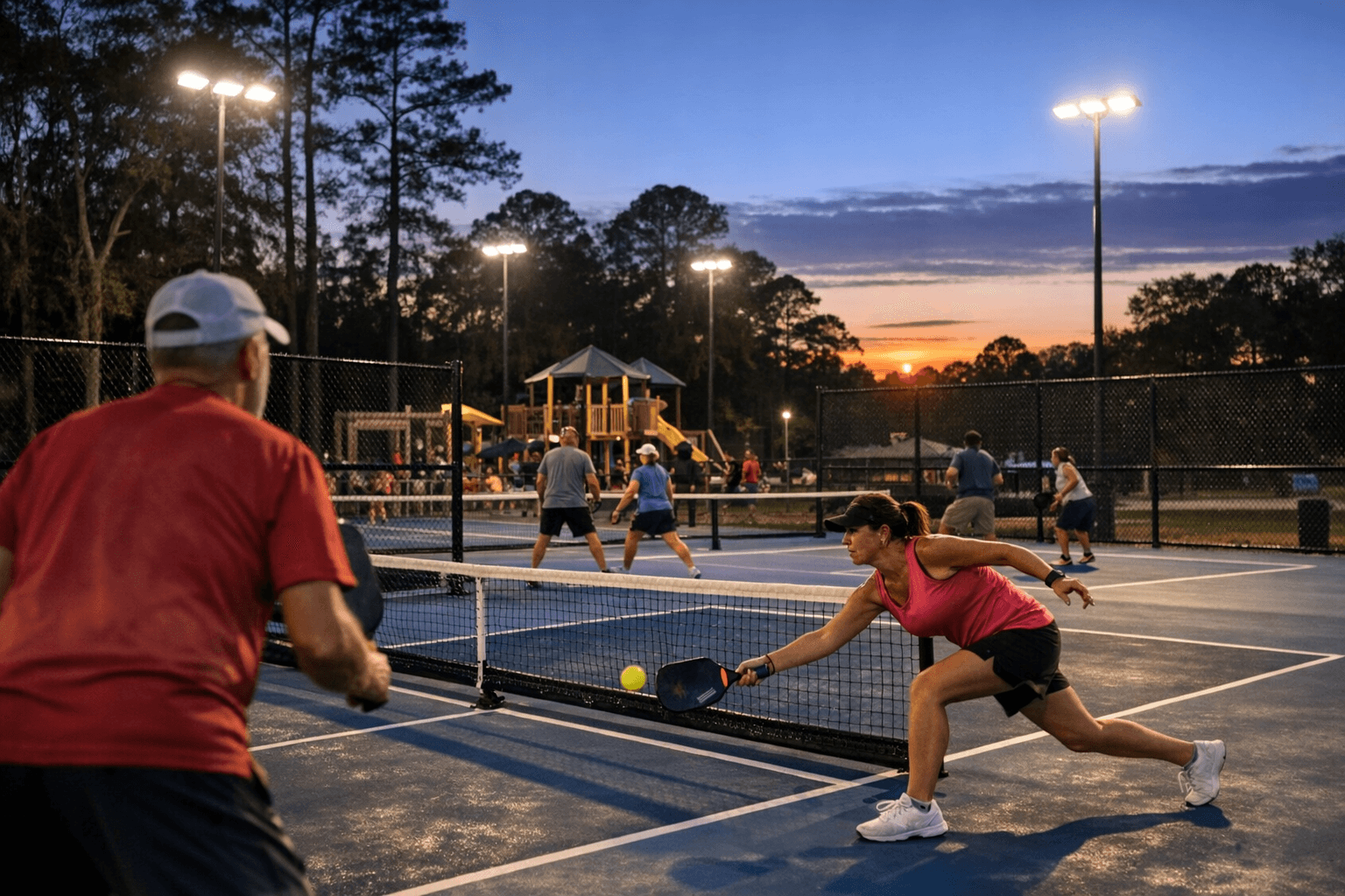 Bay Minette opens three new pickleball courts at Kids Park