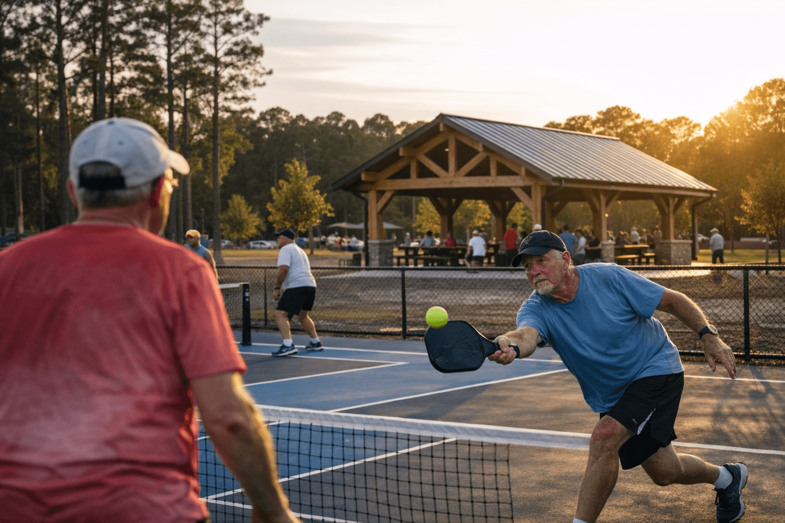 Douglas rebuilds Wheeler Park with new pickleball courts and pavilion