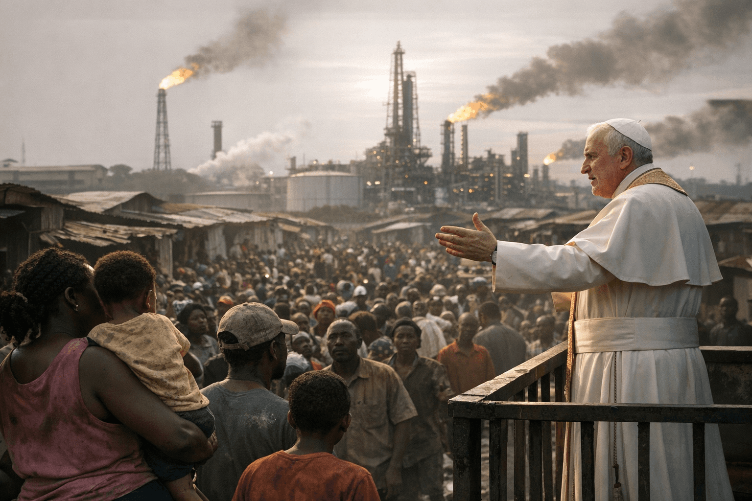 Pope Leo XIV in Equatorial Guinea denounces inequality, urges social solidarity